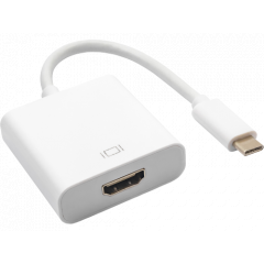 Adapter Type-C M to HDMI F  15cm  Akyga AK-AD-53