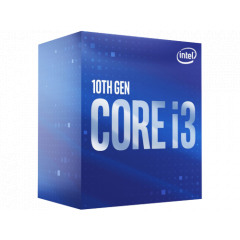 CPU Intel Core i3-10100, S1200, 3.6-4.3GHz (4C/8T), 6MB Cache, Intel UHD 630, 14nm 65W, Box  BX8070110100 99A00J