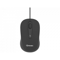Mouse Basic Wired, USB, Tellur Black  TLL491011