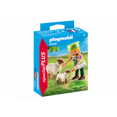 PM9356 Farmer with Sheep