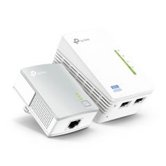 300Mbps Wireless AV500 Powerline Extender, 500Mbps Powerline Datarate, 2 Fast Ethernet ports, HomePlug AV, Plug and Play, WiFi Clone Button, Twin Pack