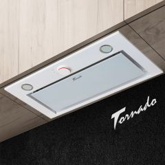 Вытяжка Tornado MODUL GLASS 750(60) WH LED, White/Glass