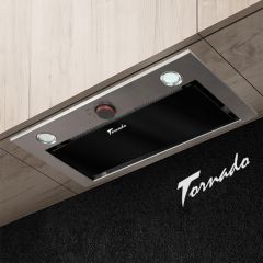 Вытяжка Tornado MODUL GLASS 750(60) IX LED, Inox/Glass