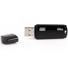 64Gb  USB3.0  GoodRAM  UMM3 BLACK  (Read 60 MByte/s, Write 20 MByte/s)