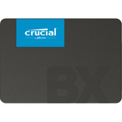 2.5" SSD 240GB  CRUCIAL BX500, SATAIII, Read: 540 MB/s, Write: 500 MB/s, NAND TLC 3D  CT240BX500SSD1