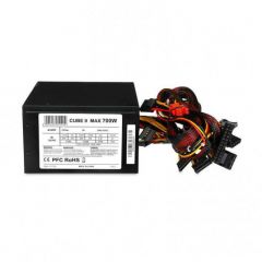PSU iBOX Cube II 700W, Active PFC, 120mm fan, 1x ATX MB,  1x20+4pin, 1xPCI-e 6pin, 1xPCI-e 6+2pin, 6xSATA, 6xMolex