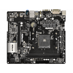 MB ASRock A320M-HDV, Socket AM4, AMD A320, CPU up 105W, Dual 2xDDR4-3200, APU AMD graphics, VGA, DVI, HDMI, 1xPCIe 3.0 X16, 1xPCIe 2.0 X1, 4xSATA3,  1