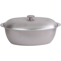 Ceaun WOK  aluminiu cu capac BIOL, 4l, G0400