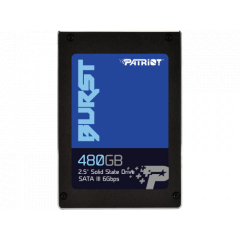 2.5" SSD 480GB  PATRIOT Burst, SATAIII, Read: 560 MB/s, Write: 540 MB/s  PBU480GS25SSDR