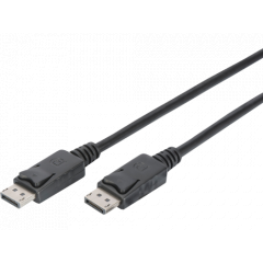 Cable DP M to DP M  1m  v1.2  4K  ASSMANN  AK-340100-010-S