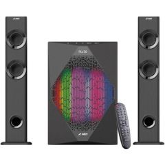 Speakers 2.1  F&D T-300X, 70W (35W + 2x17,5W)  Bluetooth 4.0, USB, FM Tuner, LED, Display, Multi-Color LED Light, Microphone included , Remote control