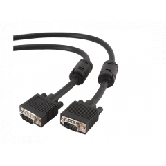Cable VGA  M/M  15m  HD15M/HD15M, GEMBIRD  CC-PPVGA-15M-B