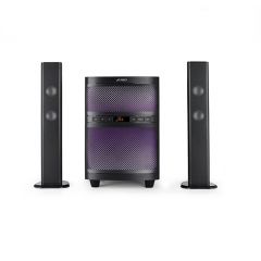 Speakers 2.1  F&D T-200X, 70W (35W + 2x17,5W)  Bluetooth 4.0, USB, FM Tuner, Multi-Color LED Light,  Bass&treble controls, Remote control