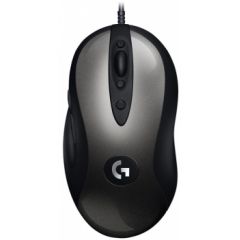 Logitech Gaming Mouse MX518, 100-16000 dpi, HERO 16K sensor, ARM 32bit, USB report rate: 1000 Hz (1ms), 5 profiles, flexible 2.1m cable