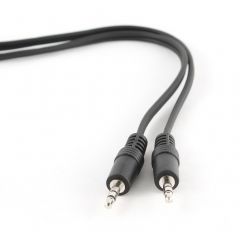 Audio cable 3.5mm - 5m - Cablexpert CCA-404-5M, 3.5mm stereo plug to 3.5mm stereo plug, 5 meter cable