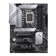 ASUS PRIME Z690-P D4, Socket 1700, 15 Phases, Intel® Z690 (13/12th Gen CPU), CPU graphics, HDMI, DP, Dual 4xDDR4-5333, 4xPCIe x16 5.0, 4xSATA3, RAID, 3xM.2 4.0, 1xV-M.2 slot (Key E), 1xPCIe x1, Realtek HDA 7.1/SPDIF, 2.5GbE LAN, 1xUSB-C 3.2 Gen2x2, 1xUSB