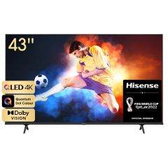 43" LED TV Hisense 43E7HQ / 4K / SmartTV / Black