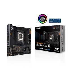 Материнская плата ASUS TUF GAMING B660M-PLUS D4 / 1700 / B660 / DDR4 / mATX