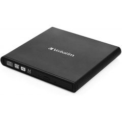 External Slimline CD/DVD Writer VERBATIM, Light Version, Portable