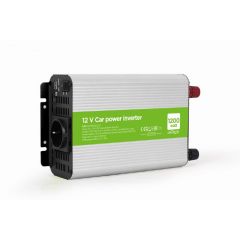 EnerGenie EG-PWC1200-01, 12 V Car power inverter, 1200 W, with USB