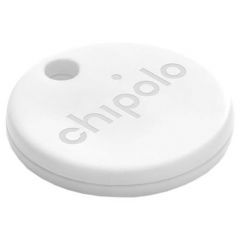 CHIPOLO ONE, White (For keys / backpack / bag, Use the Chipolo app to
