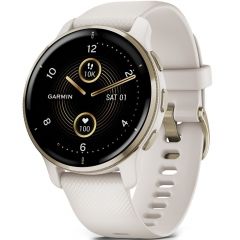 Смарт-часы Garmin Venu 2 Plus, Ivory / Cream Gold