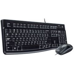 Logitech Desktop MK120 USB, Keyboard + Mouse, Retail