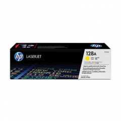 HP №128 Yellow Cartridge for LJ Pro CM1415 Color MFP series, 1300 pages