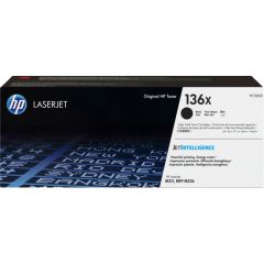 HP 136X (W1360X) Black Cartridge for HP LJ 211, M212, M236, 2600 p.