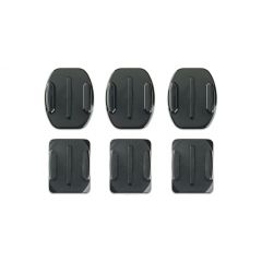 GoPro Изогнутые + плоские клейкие крепления