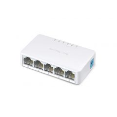 MERCUSYS MS105  5-port Desktop Switch, 5 10/100M RJ45 ports, Plastic case