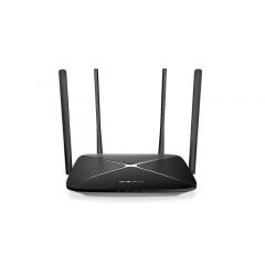 Wi-Fi роутер MERCUSYS AC12G / AC1200 Dual Band / Wi-Fi5 / Gigabit / 1WAN+3LAN / 4 external antennas