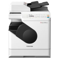 MFP Toshiba e-STUDIO2822AM A3 (Inc.Starter KIT!), Mono Copier/Printer/Scanner/Duplex/ADF 50-sheet, A4/3 28/14 ppm , 600x600 dpi, 250 sheets, Bypass: 50 sheets, 10Base-T/100Base-TX (incl. IPv6), High Speed USB 2.0, WLAN*(IEEE802.11b/g/n),T-2822E 17,5k