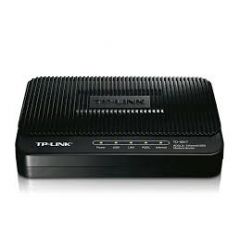 TP-LINK TD-8817, 1 ethernet port and 1 USB port ADSL2+ router with
