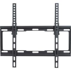 TV-Wall Mount for 26-52" - PureMounts "BT400", Tilted, up to 35kg, Tilt: 0/ -14°,  25mm wall distance, max.VESA 400x400, Steel black
