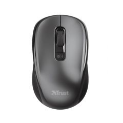 Trust Yvi Dual Mode Wireless Mouse, Bluetooth/2.4GHz wireless mouse: use your preferred connection method or use both to switch between devices, Black
