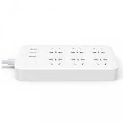 Удлинитель Power Strip 6 /3 USB белый