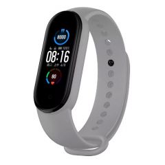 Ремешок для браслета Xiaomi Mi Band 5/6 Gray