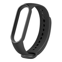 Ремешок для браслета Xiaomi Mi Smart Band 5/6 Черный