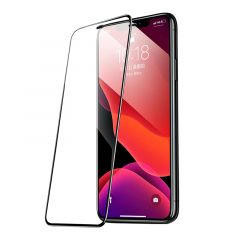 Tellur Sticla Protectoare 4D Glass, pentru iPhone 12 (6.1), negru
