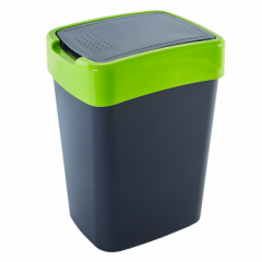 122067 Cos gunoi plastic ALEANA Euro 18.0 l