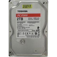 3.5" HDD 2.0TB  Toshiba P300 , 5400rpm, 128MB,  NCQ-technology, SATAIII HDWD220UZSVA