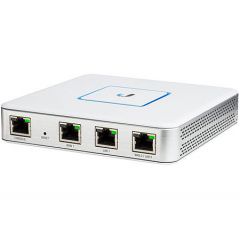 Ubiquiti UniFi Security Gateway USG, Dual-Core 500 MHz MIPS64, 512MB DDR2 RAM, 2GB Flash Storage, 3 Gbps, 1000000 pps, 3 x 10/100/1000 Mbps Ethernet ports, RJ45 Serial Port, USG