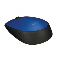 Logitech M171 Blue Wireless Mouse, USB, 910-004640