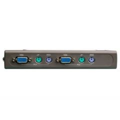 D-Link DKVM-4K, Auto KVM Switch, 4 PCs to 1 USER, (PS/2), Desktop (switch KVM pentru 4PC - 1utilizator/двухпортовый переключатель KVM для 4 ПК - 1 пользователь)