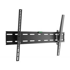 Flat Panel Wall Support Brateck LP41-46T for TV screen size 37" - 70", Tilt from +5° to -10°, VESA 200x200, 400x200, 300x300, 400x400, 600x400, 50Kg, Bubble Level (suport de perete pentru TV/крепление подвес настенный кронштейн для телевизора)