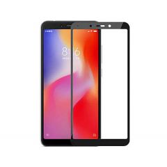 320018 Screen Geeks sticla protectie Xiaomi RedMi 6 Full Cover Glass Pro, Black