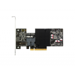 3008-8I ASUS PIKE II 3008-8I, chipset LSI SAS 3008, PCI-E Gen 3, RAID 0/RAID 1/RAID 10/RAID 1E, 8 ports, SATA 6Gb/s, SAS 12Gb/s (card de extensie pentru sisteme server/плата расширения для серверной платформы)