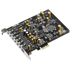 ASUS Xonar AE 7.1 Gaming Audio Card, 192kHz/24-bit, 7.1 ch. high resolution audio and 150ohm headphone amp, 110dB signal-to-noise ratio (SNR), PCI Express