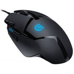 Logitech G402 Hyperion Fury Ultra-Fast FPS Gaming Mouse, USB, gamer, 910-004067